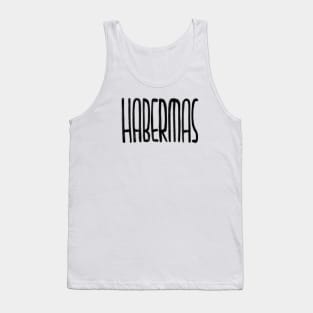 Philosophy, Habermas Tank Top